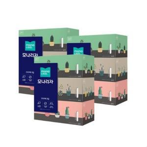 모나리자 미용티슈 250매 3입 3개 각티슈 화장지