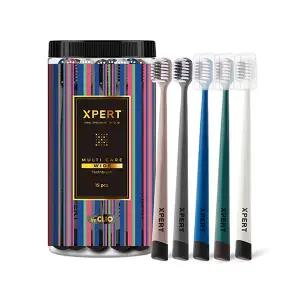 크리오 엑스퍼트 멀티케어 와이드 초극세모 올인원 칫솔 15입, 1개