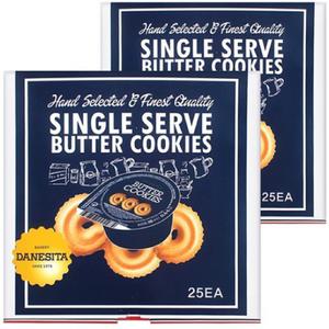 DANESITA 댄케이크 버터쿠키 싱글서브 50입 900g