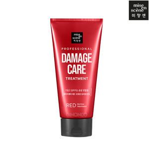 미쟝센 데미지케어 레드 프로틴 트리트먼트 330ml x1 손상 모발 헤어 아르간 오일
