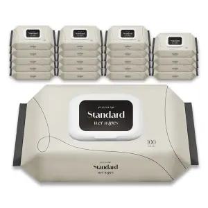 대용량 가성비 즐거운집 스탠다드 100매 20팩 아기물티슈 저자극 안전한