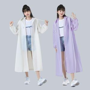 EVA 우비 남녀공용 우비 비옷 장마철 레인코트 우의 배달 방수 방풍 등산 야외활동 바람막이