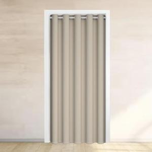 현관 가림막 커튼 방문 가리개 웜베이지 공간분리 중문 암막 커텐 화장실 안방 옷방 욕실 도톰한