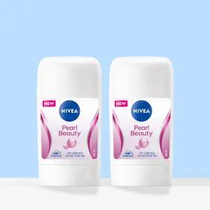 [니베아]니베아 데오드란트 스틱 펄 앤 뷰티 50ml x 2개