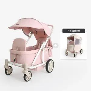 N2 접이식 유아웨건 + 방풍커버