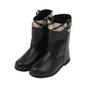 갤러리아 2024 가을신상품 하트장식 미들부츠(DUF62UR70M_BK)