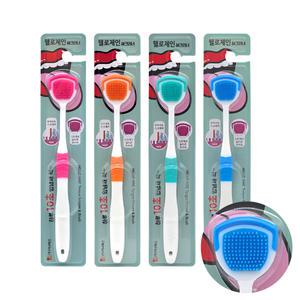 헬로제인 혀클리너 혓바닥 백태 설태 원인 구취 입냄새 제거 추천 혀청소 혀 닦기 혀크리너 (4종) 1세트