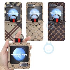 [갤럭시 Z플립5] 팝 플립 링 카드포켓 케이스