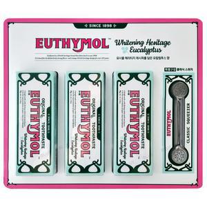 유시몰 화이트닝 헤리티지 치약 세트 총 294g (98g x 3 + 스퀴저)