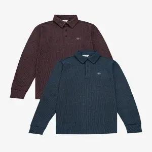 [대구백화점] [크로커다일]올오버 투톤 트라이앵글 자카드 티셔츠(CDAAATS3454)