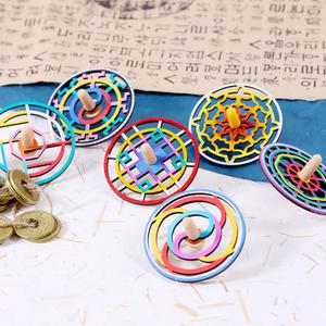 전통 문양 나무 팽이 만들기 6종 DIY 팬시우드 명절 설날 추석 놀이 외국인 한국 체험 선물 단체 행사 채색