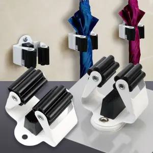 밀대걸이 홀더 벽부착형 지팡이 청소도구 고정용홀더/우산/거치대/걸이/통/대용량/우산꽂이/정리함/대형