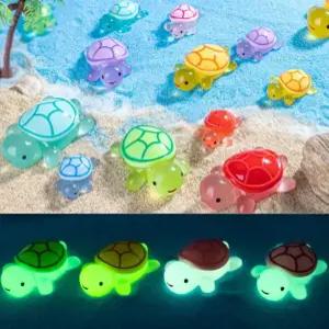 테라리움 만들기 재료 DIY 피규어 야광 바다 거북이 미니어처 2종 택1