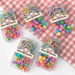 [아트박스]/조선문방구 조선문방구 땅콩미니 머리 고무줄 set