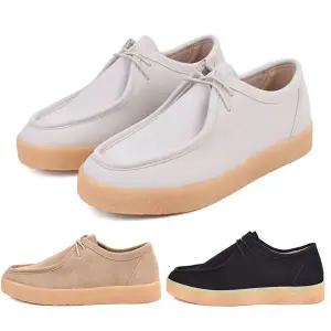 남자 캐주얼화 모카신 로퍼 유니크 편한 스웨이드 세무 키높이 4cm