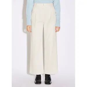 [롯데백화점]시스티나 코듀로이 원턱 롱 와이드 팬츠 -AWWSLN41040