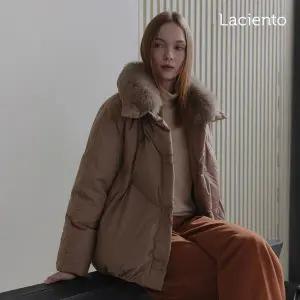 [론칭가 199000원] 라씨엔토 WINTER 폭스카라 구스 다운