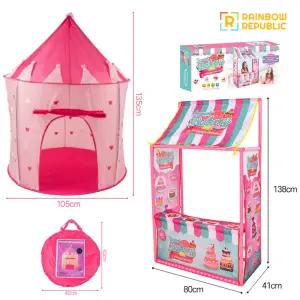 베이커리샵 빵 케? 역할놀이 야광궁전 야광별 어린이 유아텐트 놀이텐트