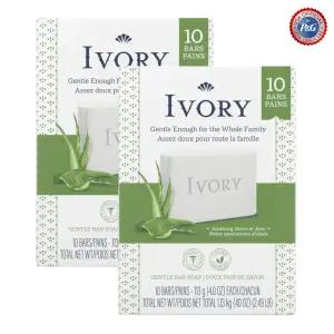 아이보리 젠틀 바 솝 알로에 센트 113g(10바)x2개