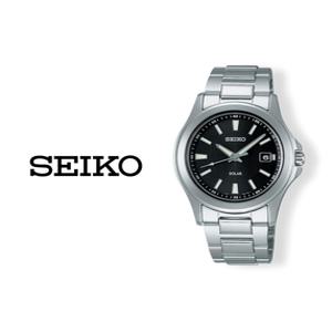 세이코 솔라 메탈 남성 손목시계 SBPN067