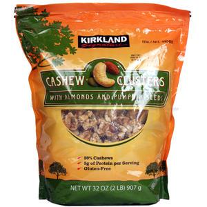 커클랜드 캐슈 클러스터 907g 미국 코스트코
