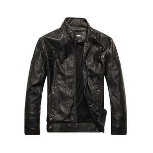 EAMT 남자 가죽 자켓 패션 슬림 라이더 PU융 오토바이 EUNG4