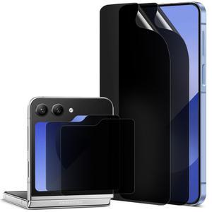 다이아큐브 갤럭시Z플립7 7 FE 6 5 4 3 높은 좌우 시선차단 사생활 보호필름(내면+전면), 들뜸 갈라짐 문제 개선