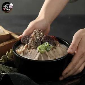 신의주 찹쌀 순대국 600g x 10팩 (17년노하우)