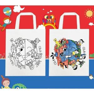 [기타]두두엠 컬러링 에코백 단품 (지구온난화) (WFFOAH3)