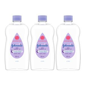 존슨즈 베이비  베드타임 오일 500ml X3개