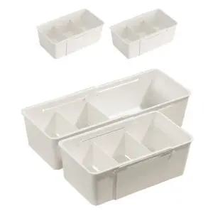 길이조절 서랍정리함 (대) 2개