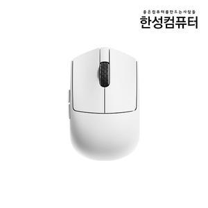 :한성컴퓨터 M5 Nano OfficeMaster 3모드 초경량 유무선 사무용 마우스 (화이트, 유소음)