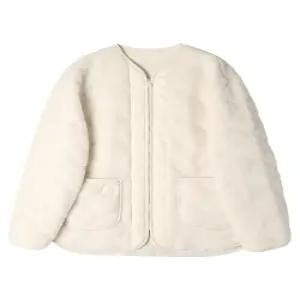 [스타터 블랙라벨]리버서블 플리스 자켓 (오프 화이트) SA234OJP01_OWH