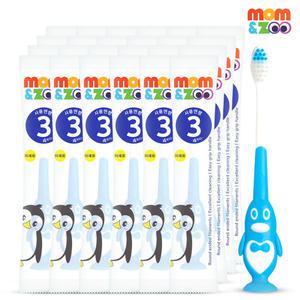 맘앤쥬 펭귄 뽁뽁이 칫솔 블루 24개