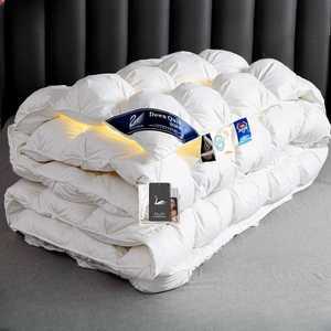 구스이불 퀸 힐튼 겨울 가벼운 따뜻한 호텔 결혼선물 150x200겨울이불5kg/구스다운-흰색
