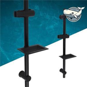 [기타]블랙 슬라이드바 샤워기 거치대 욕실 수납 (WFH1W50)