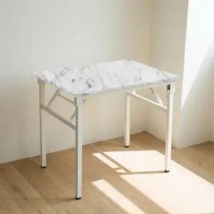 보루네오 엘리브 디프 800 철제 접이식 책상 테이블 sd194