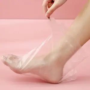 일회용 발비닐 발 보습 관리 위생 랩 풋커버 풋케어 비닐양말 100매입