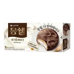 롯데 몽쉘 생크림 204gx16개.