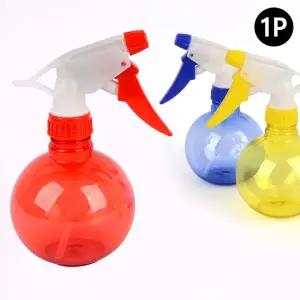 300ml 투명 컬러 분무기 미용 스프레이 압축 물뿌리개