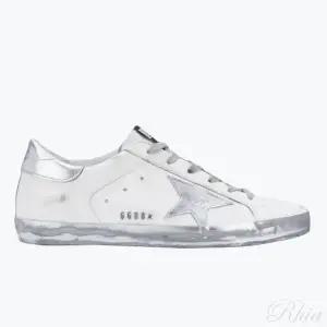 골든구스 슈퍼스타 실버스파클 여성 남성 스니커즈 슈즈 GWF00101 F000314 80185