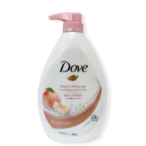 도브 화이트피치 리밸런싱 바디워시 대용량 1000ml x 1개 복숭아향 저자극