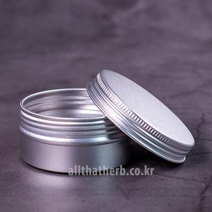올댓허브 150ml알루미늄크림용기 천연화장품만들기재료