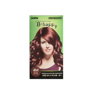 세화 비해피 헤어 컬러크림 4M 레드브라운