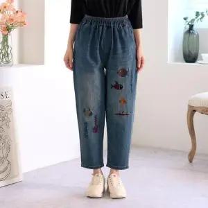 기간한정할인 [엄마옷 로즈맘] 두바패치청바지