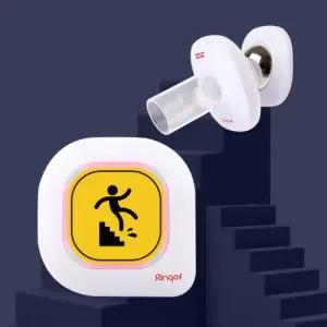 계단주의 미끄럼 넘어짐 사고 예방 동작감지 센서벨 세트 GSR-302C GPT-200C