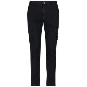 14주년 와펜 패치 카고 팬츠 블랙 7715303L1 V0129