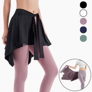 [모두모아]레깅스 와이존 힙커버 미디움 랩스커트 요가 필라테스 힙커버스커트 방송댄스복 줌바댄스복 엉덩