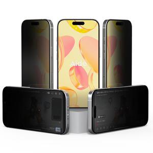 AI 360도 전면 사생활보호 강화유리 액정보호필름 갤럭시Z폴드6 4 Z플립6 5 아이폰16 E 15 14 13 12 11