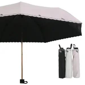 기라로쉬 3단 우양산 [카본 더블라인꽃암막-60252]